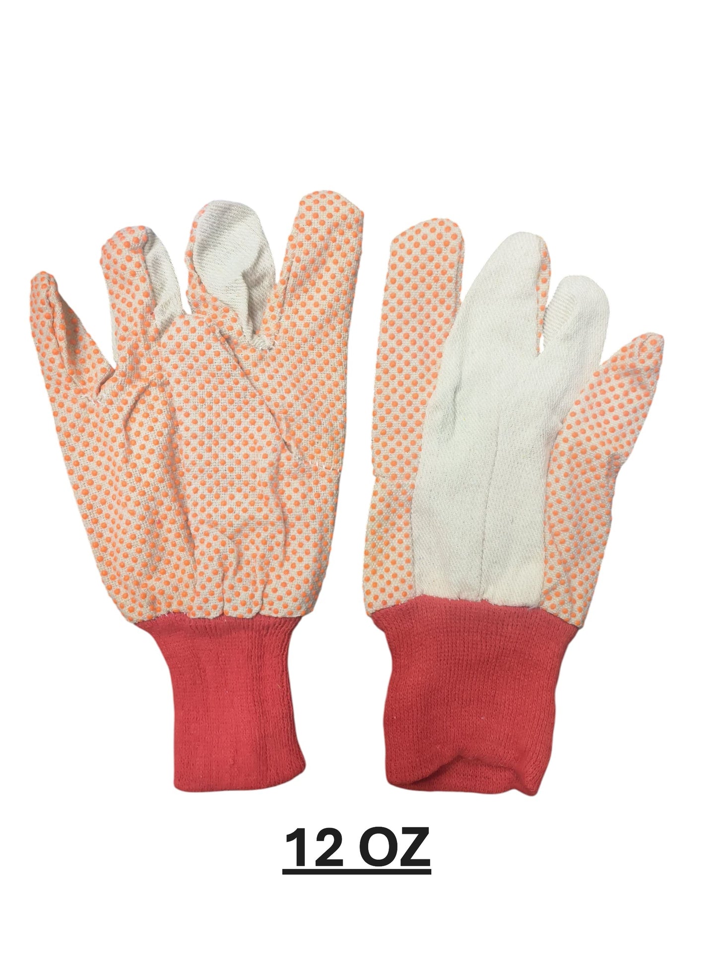 GLOVES DOTTED RED 12 OZ PAKISTAN