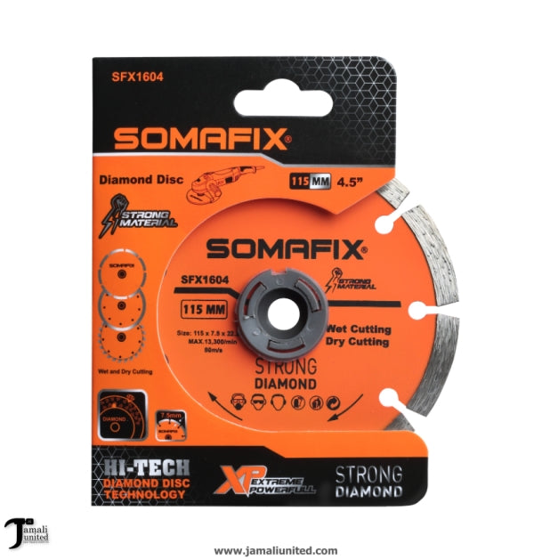 Diamond Blade Somafix 4.5" SFX1604