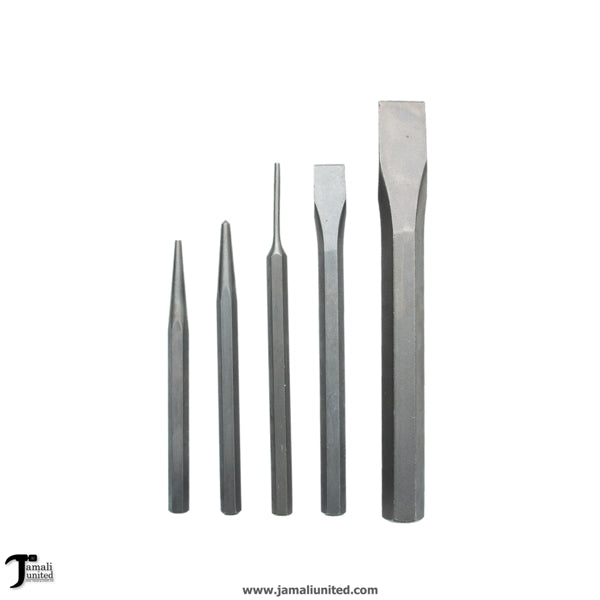 CHISEL COLD & CENTER PUNCH 5 PCS 2213