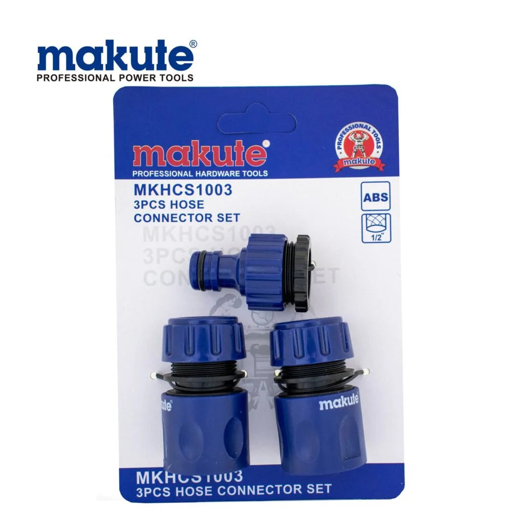 GARDEN HOSE CONNECTOR 3 PCS SET MKHCS1003 MAKUTE
