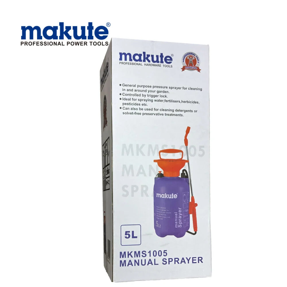 HAND PRESSURE SPRAYER 5 LTR MAKUTE MKMS1005