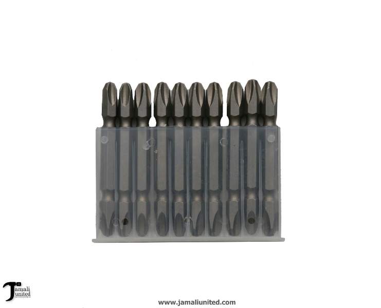 SCREW BIT 65 MM PH3 10 PCS SET +,+