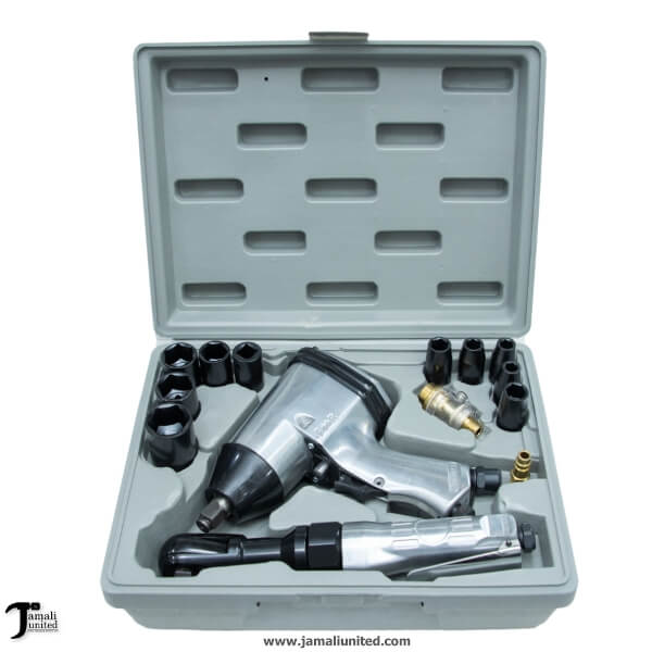 AIR WRENCH&RATCHET 1/2"DR AT-5000 17PCS