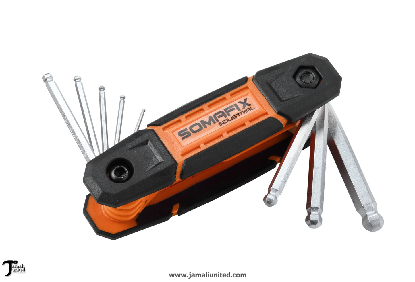 Allen Key Somafix Folding Ballpoint 8 Pcs SFX5351