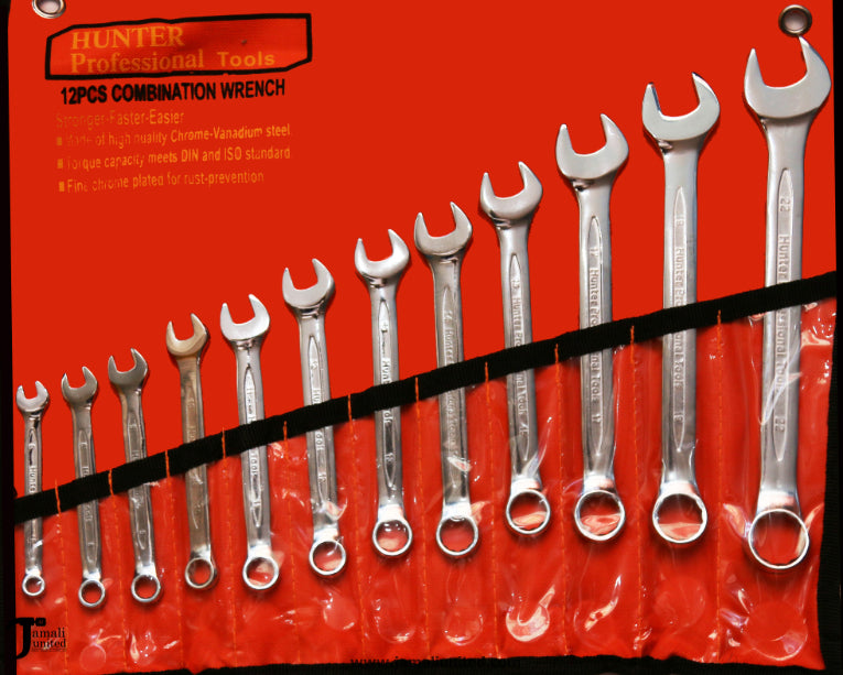 SPANNER SET COMB HUNTAR 12 PCS