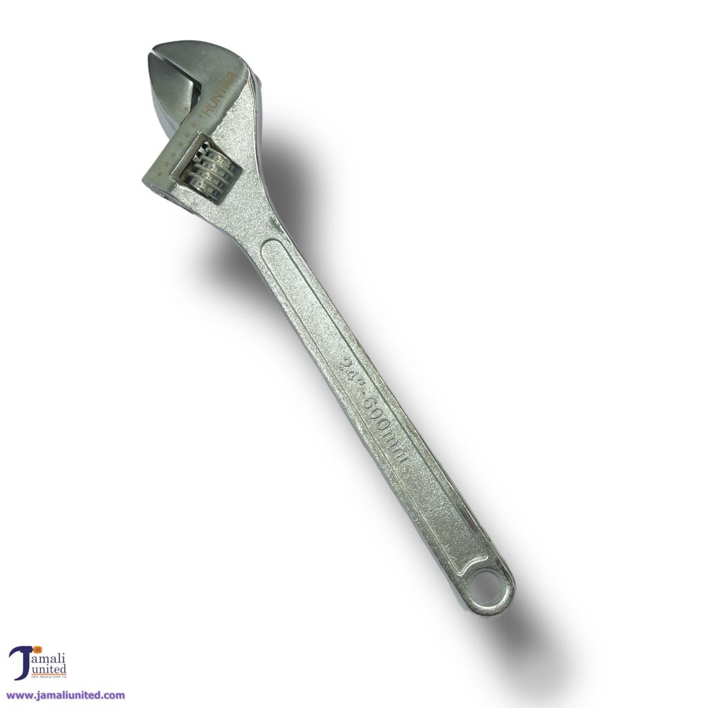Adjustable Wrench Chrome - HUNTAR