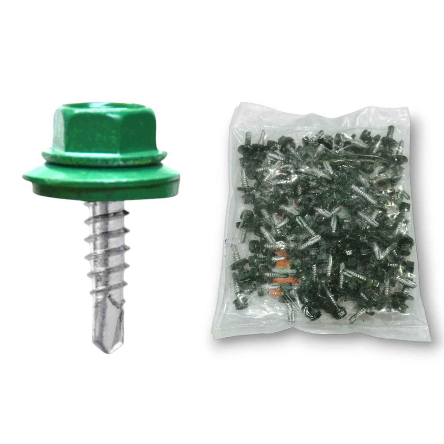 KIRBY SCREW HUNTAR GREEN (80PCS/BAG)