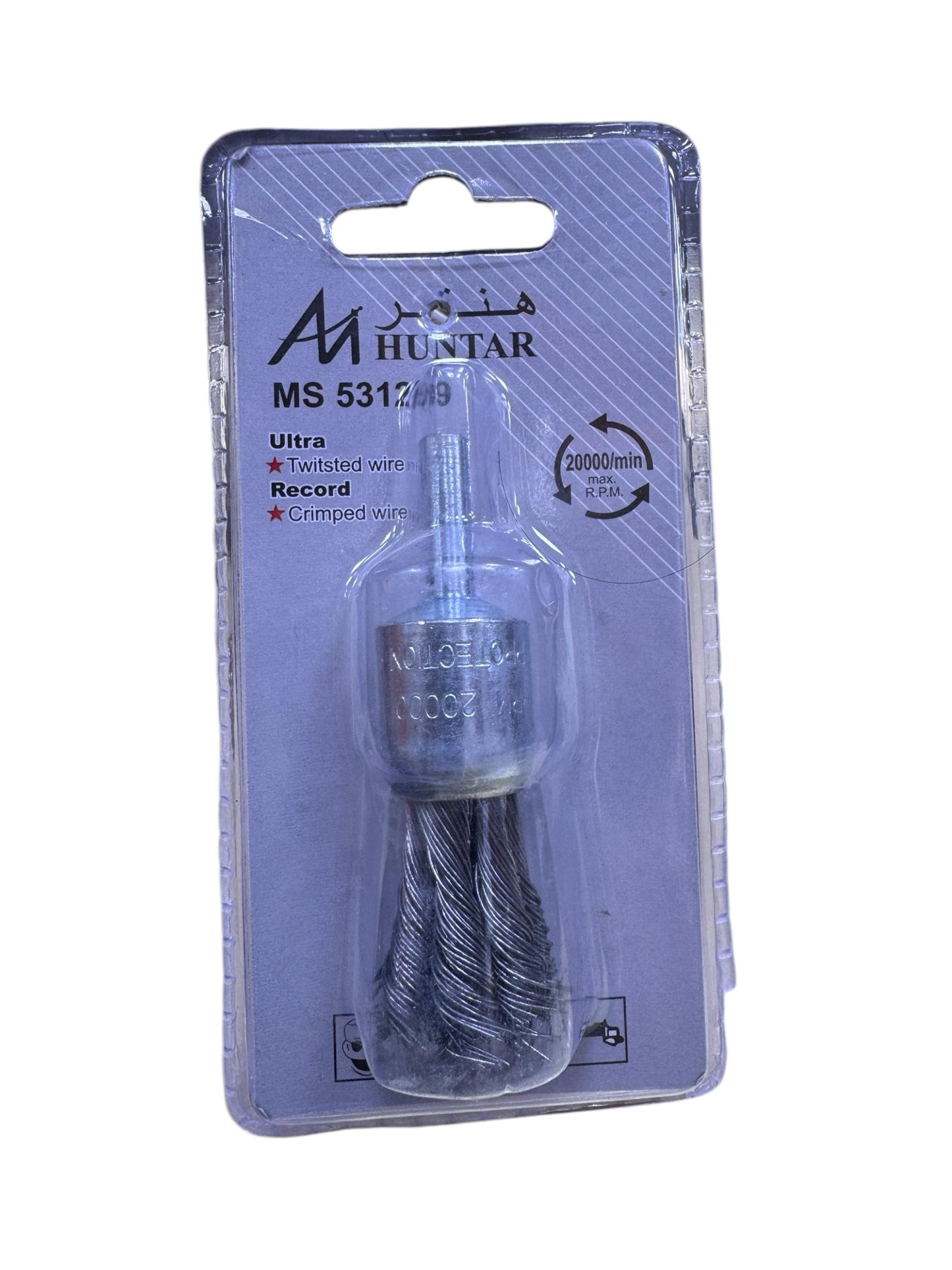 END BRUSH TWISTED HUNTAR MS 531209 19MM