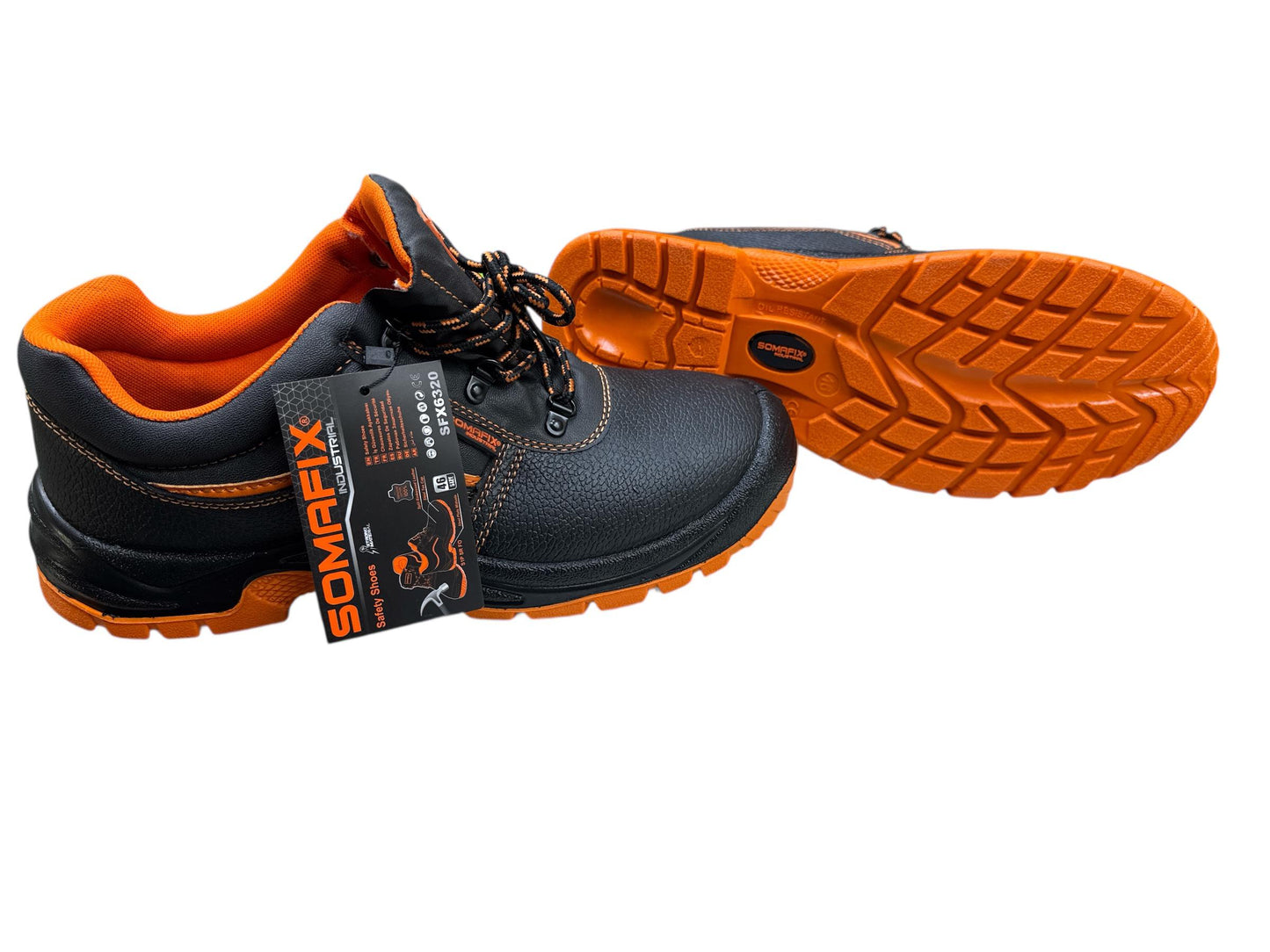 SAFETY SHOES SOMAFIX CUT BLACK S1P SR FO