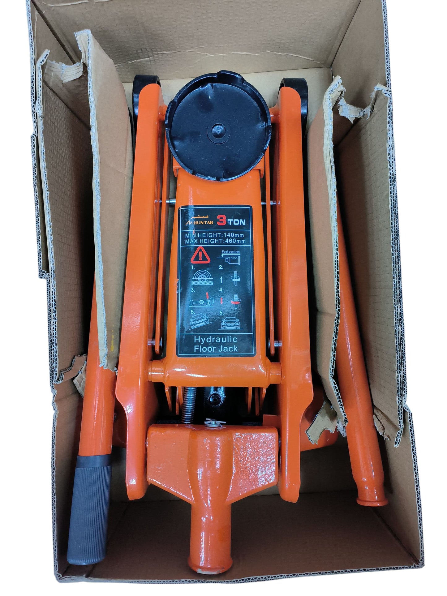 JACK HYDRAULIC 3 TON BIG H/D HUNTAR MS 53497