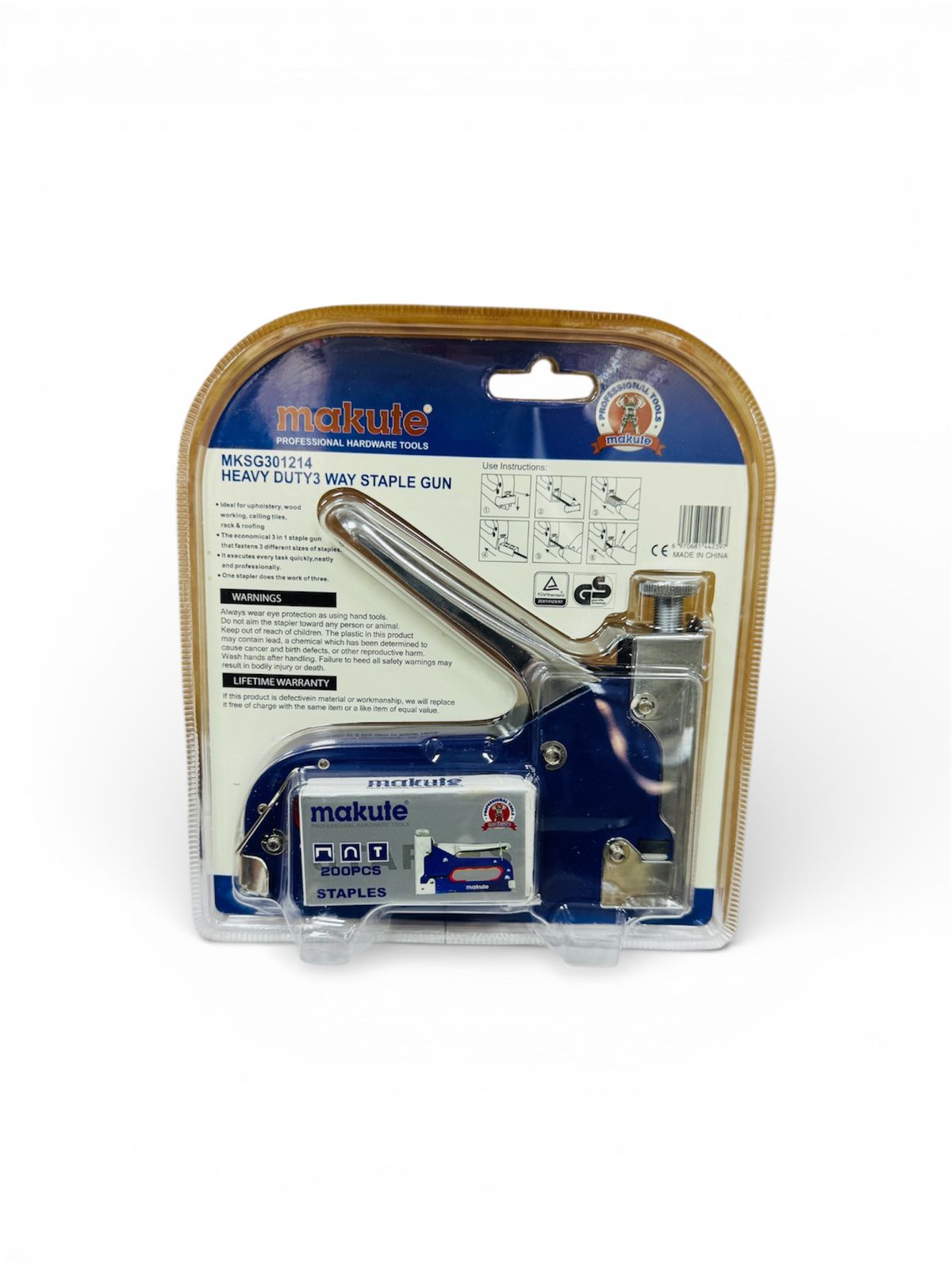 Staple Gun Makute MKSG301214