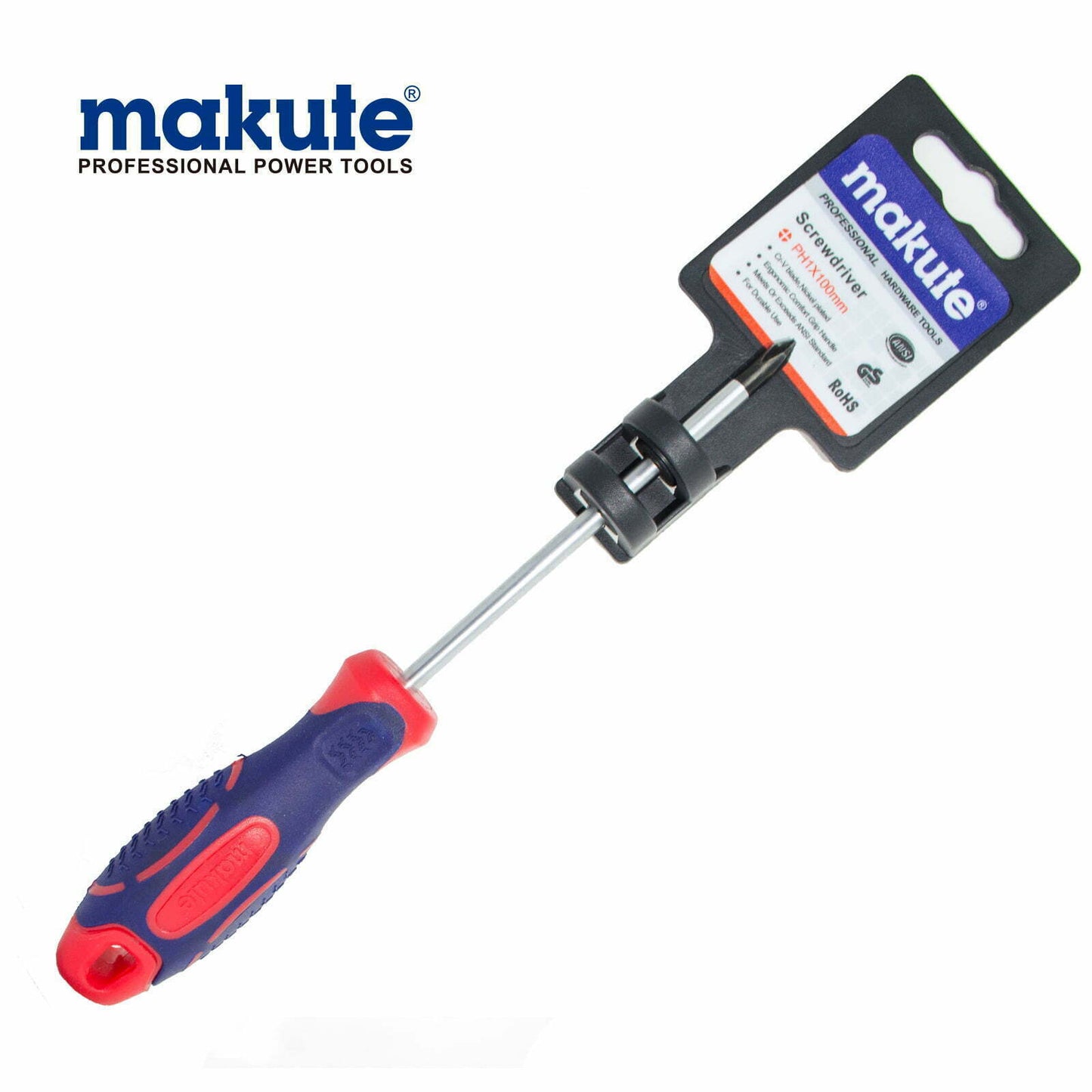 SCR / DRIVER- 4" CROSS + MAKUTE MK13PH1100 PH1 X-100 MM