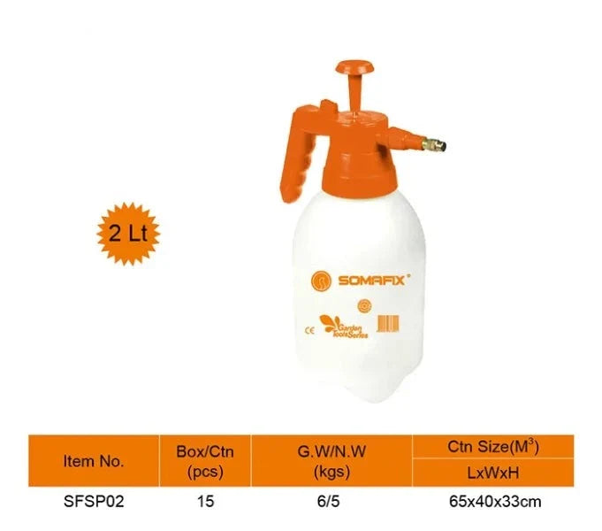 HAND PRESSURE SPRAYER 2 LTR SOMA FIX SFSP02