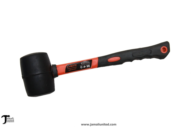 Rubber Hammer Fiber Handle