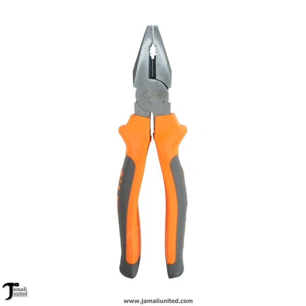 Plier Combination 8" Cocaco Orange/Gray Handle