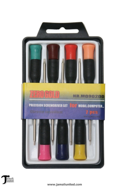 Screw Driver 7 Pcs Colour Mobile H/D