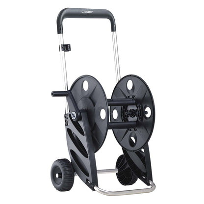CLABER HOSE REEL CART SILVER-AL 8977 (MADE IN ITALY)