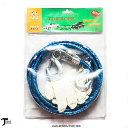 TOW ROPE STEEL WIRE 4 MTR