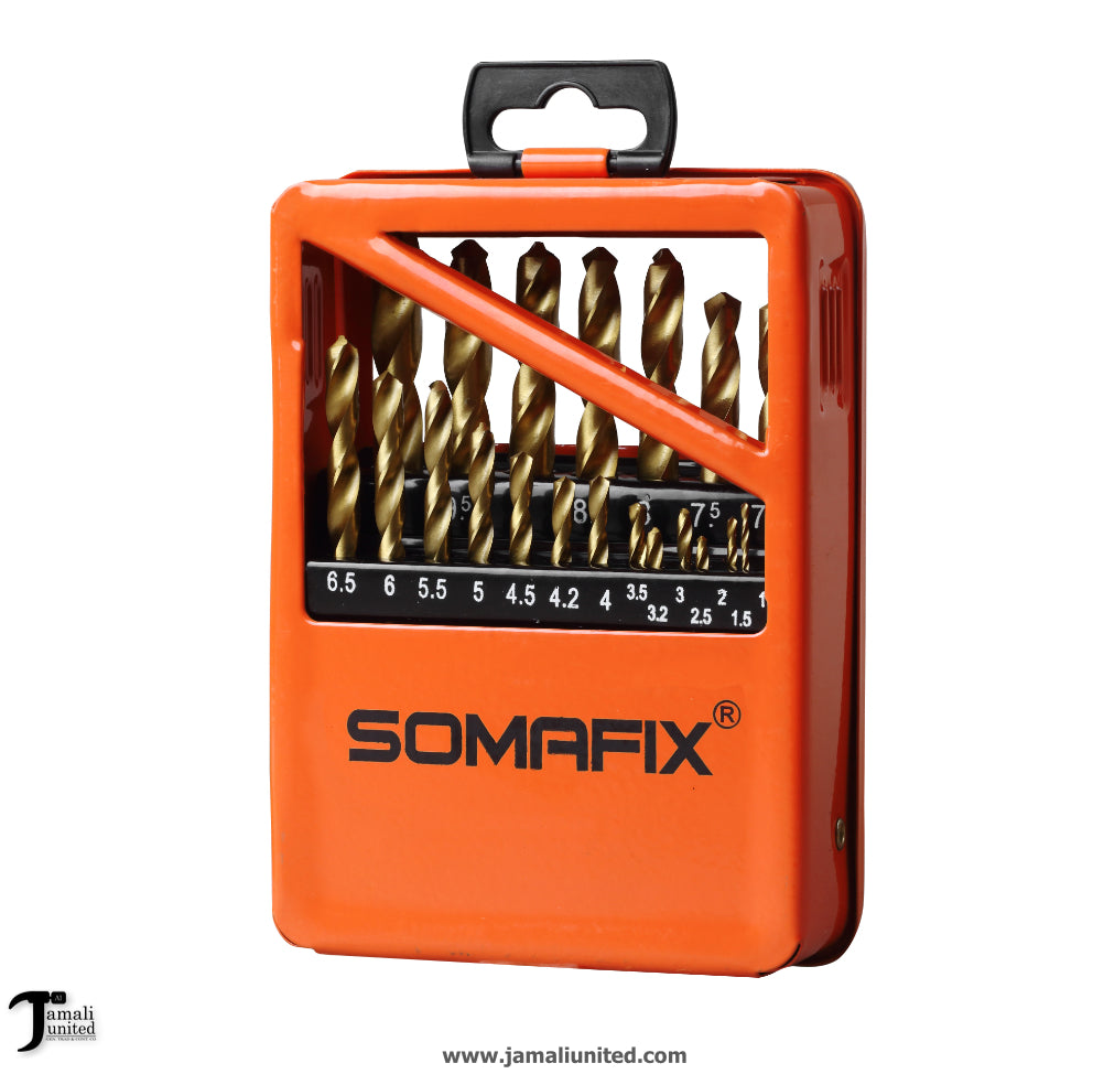 Drill Bit Set HSS Somafix