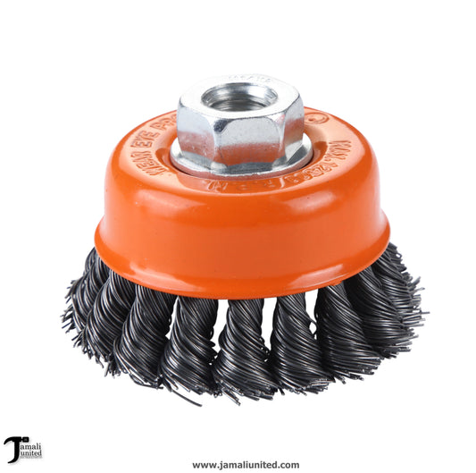 Cup Brush Somafix Twisted Wire