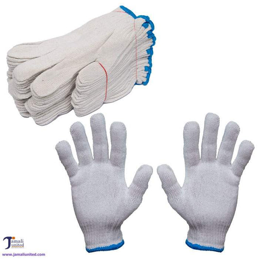 GLOVES COTTON HUNTAR MS53932 BLUE H/D (400 PAIR/CRTN)