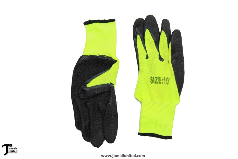 Gloves Palm Nylon MS53903 Green/Black