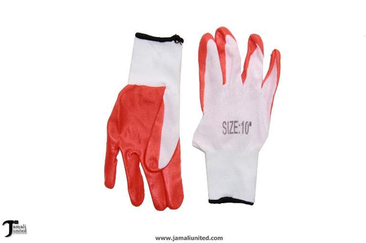 Gloves Palm Nylon MS53901 White/Orange