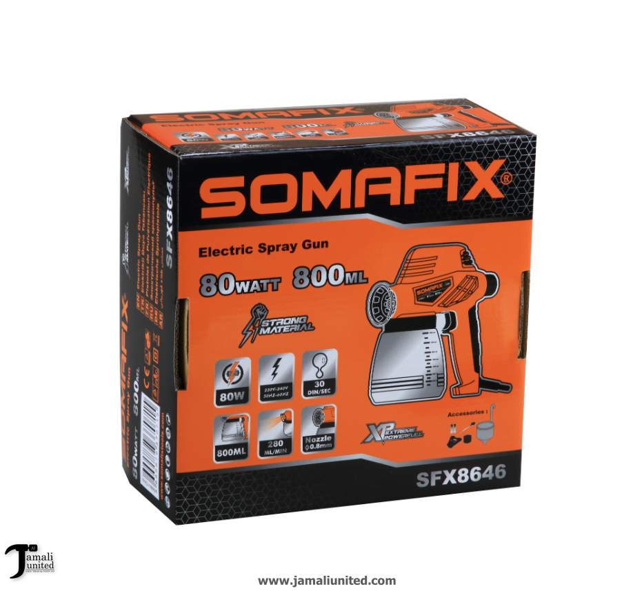 Spray Gun Somafix Electric 80W SFX8646