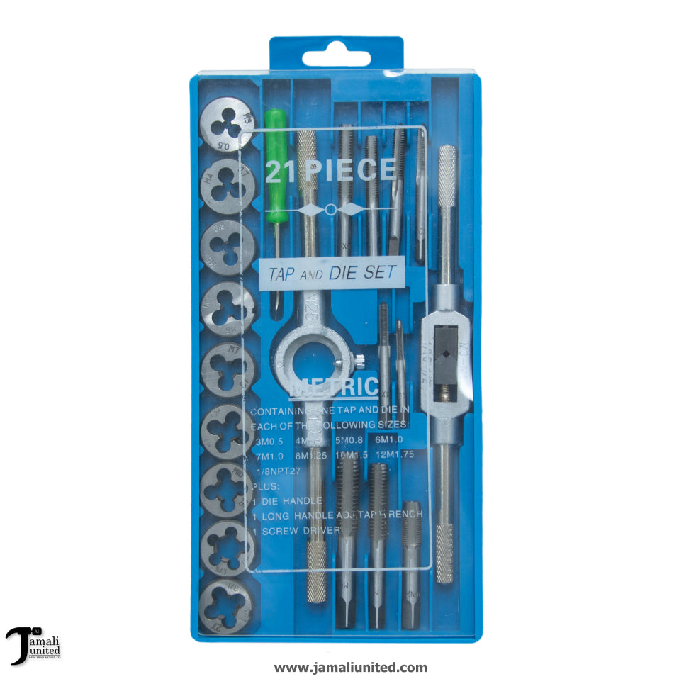 Tap And Dies Set 21 Pcs Set