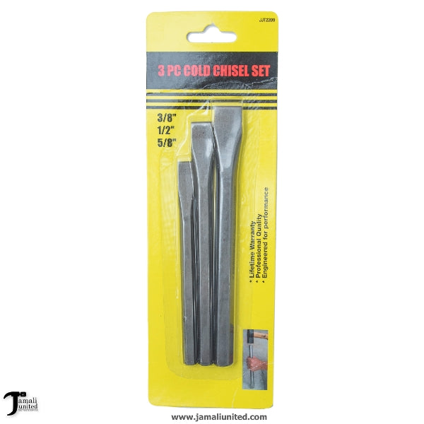 Chisel Cold 3 Pcs Set 2209 Flat