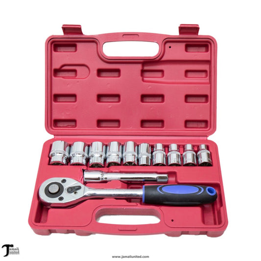 Socket Set 12 Pcs Set PVC Case 8-22Mm