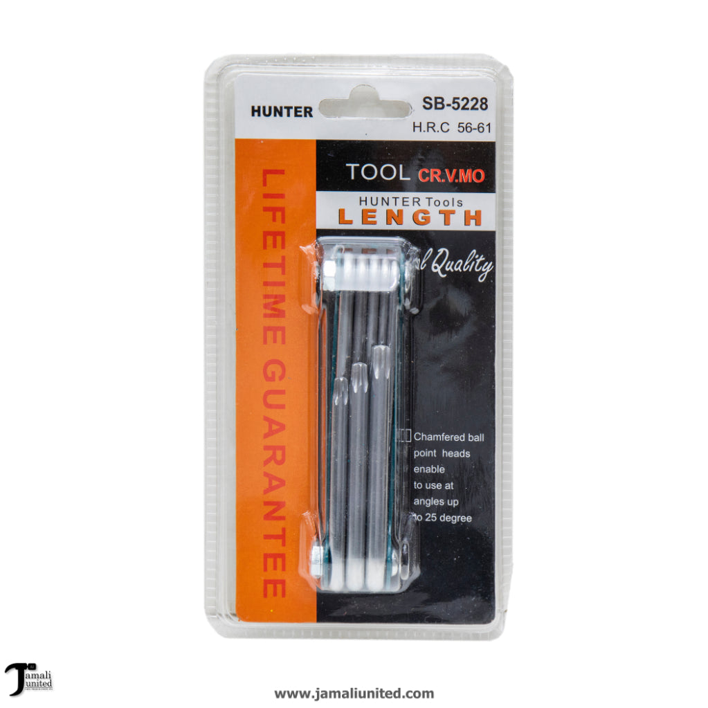 Alenkey Folding 8 Pcs Torx Huntar