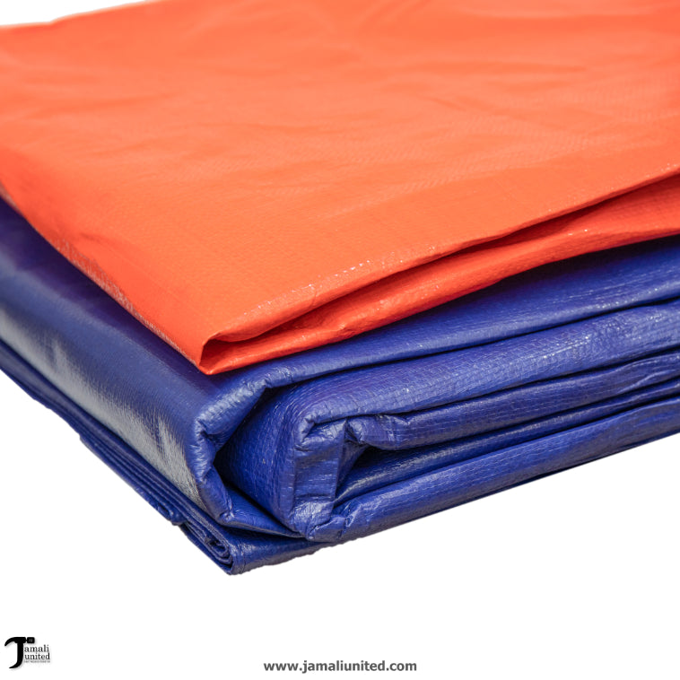 TARPAULINE HUNTAR ORANGE/BLUE (200GSM)