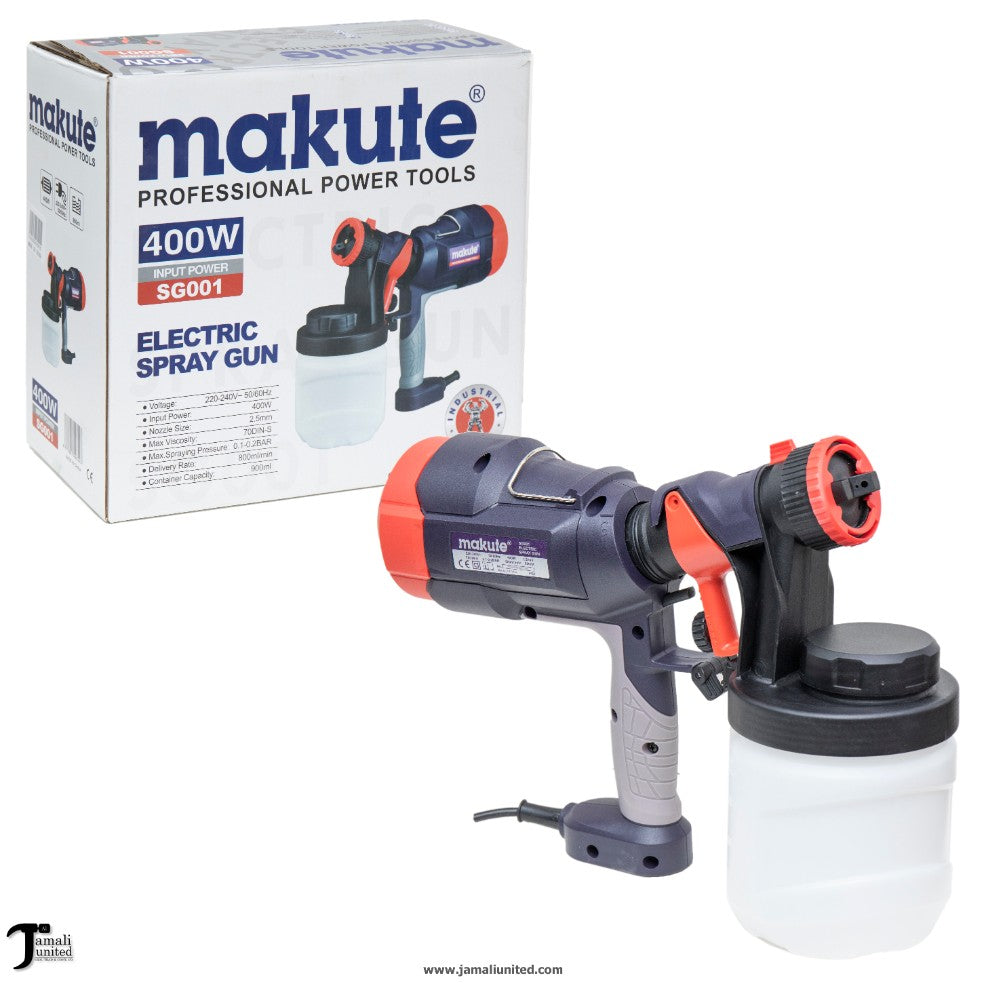 Spray Gun Electric Sg001 400W 2.5 Mm Makute