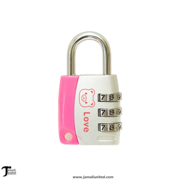 Pad Lock Number Colour H/D 017A