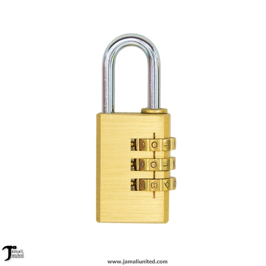 Pad Lock Number Brass Big Art No - 04E