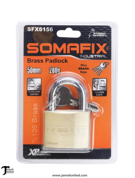 PAD LOCK SOMA FIX BRASS H/D