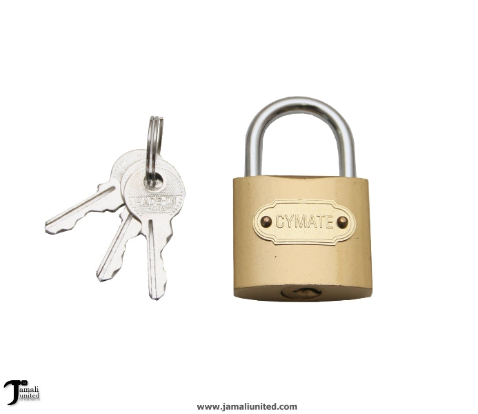 PAD LOCK CYMATE YELLOW