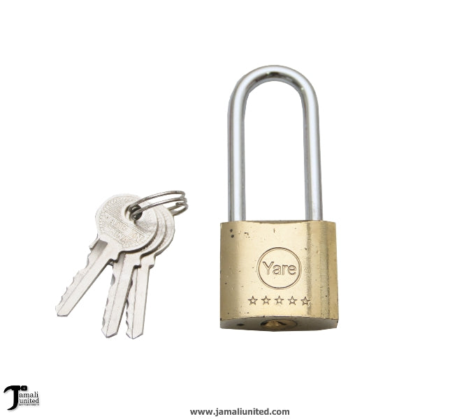 Pad Lock Yare Brass Long