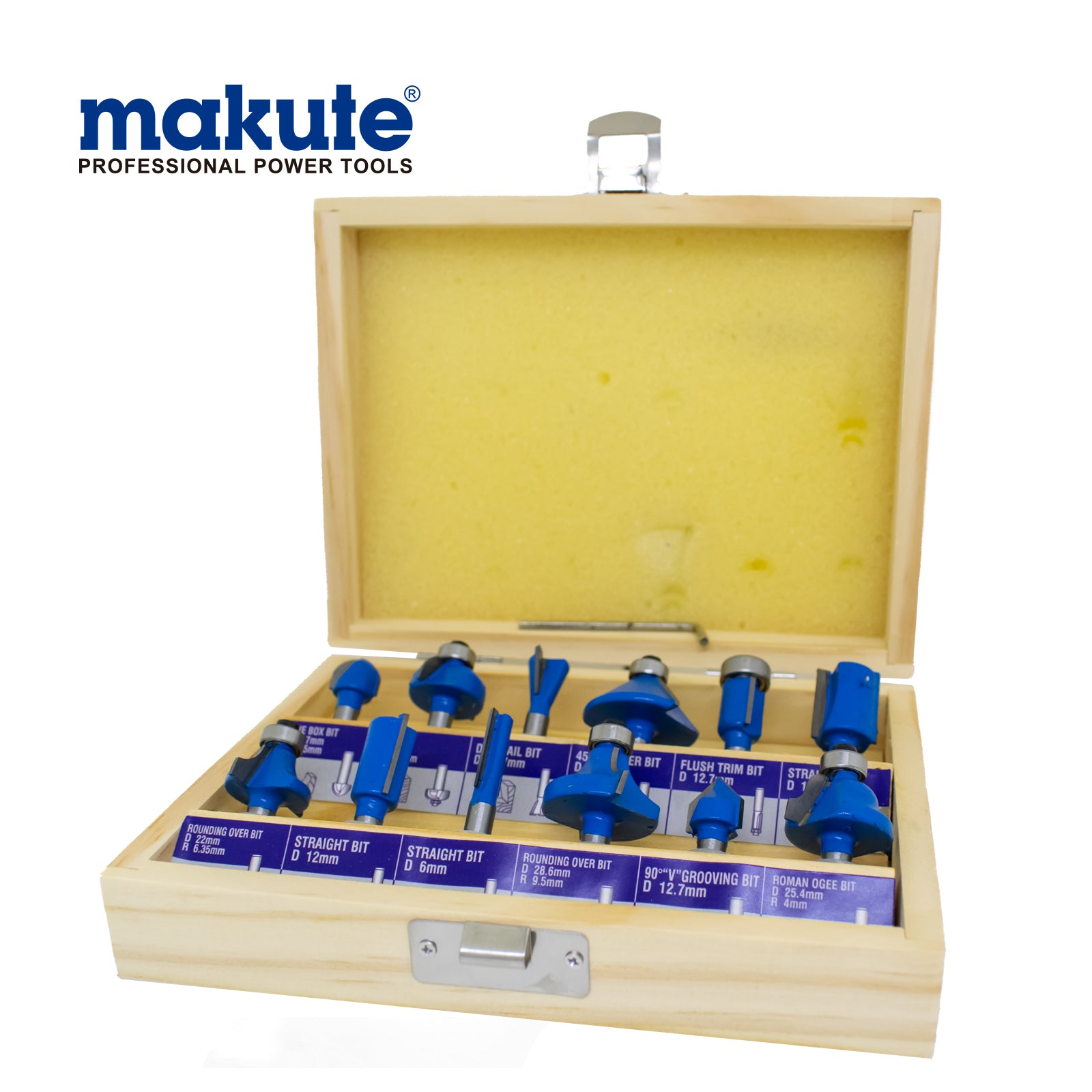 ROUTER BIT SET MKAPRB1221 (12 PCS SET) – Jamali United
