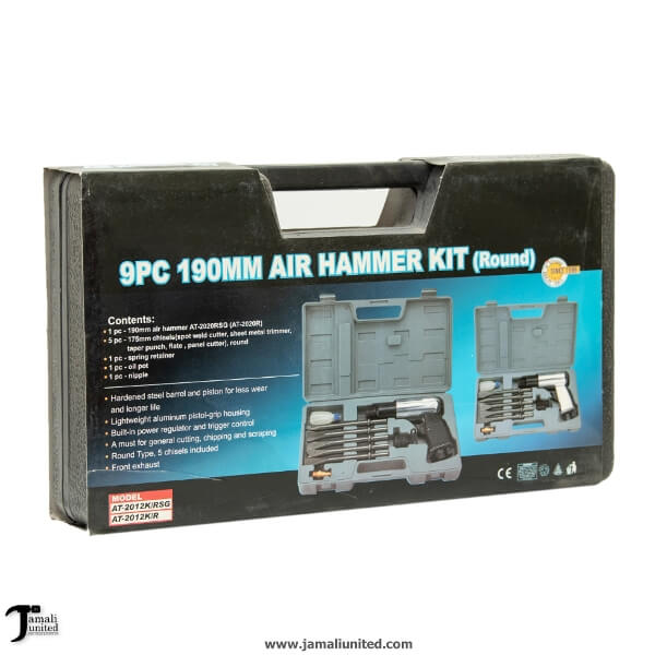 Air Hammer Drill 190Mm At-2012 9 Pcs Kit