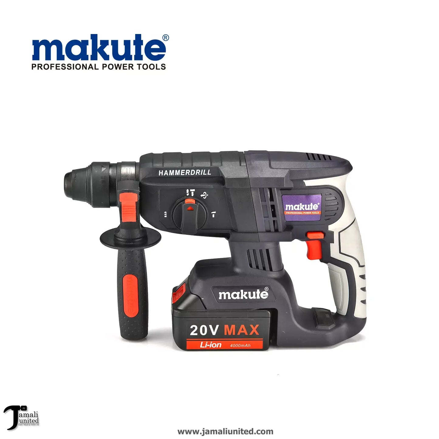 Cordles Hammer Drill Chd001 20V With 2 Battery Makute