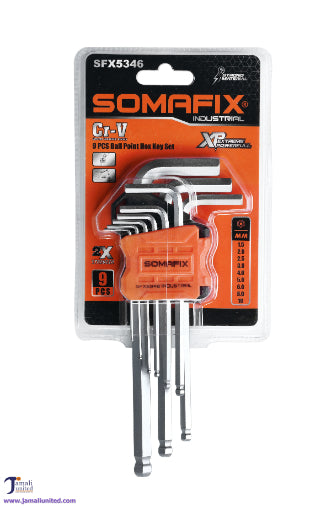 ALENKEY Somafix 9 PCS SET BALLPOINT SFX5346