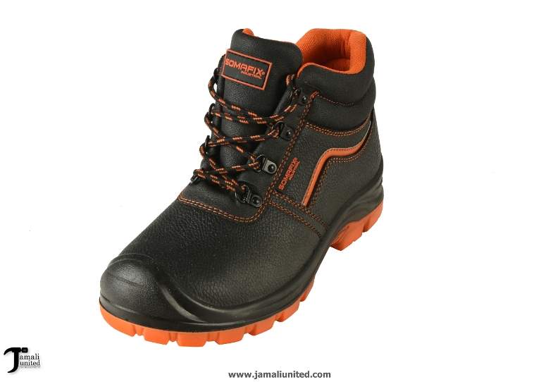 Safety Shoes Somafix Black Leather S1P