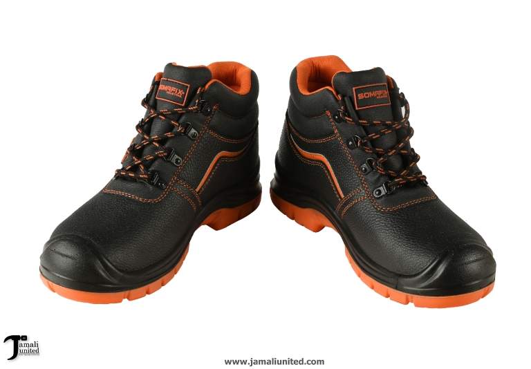 Safety Shoes Somafix Black Leather S1P