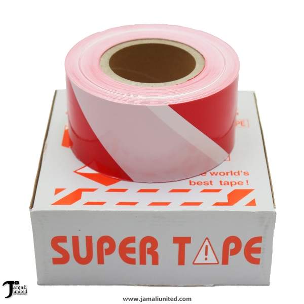 Warning Tape Red White