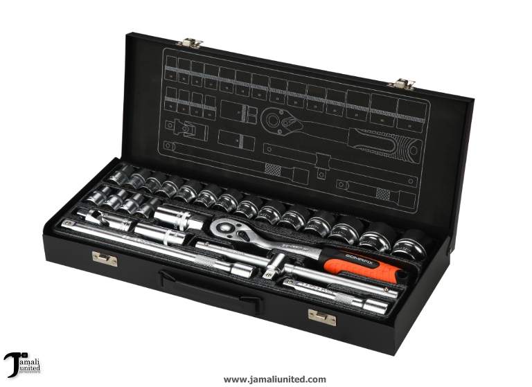 Socket Set 1/2" Dr Soma Fix 25 Pcs Set