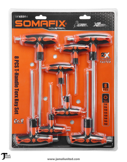 Alenkey Somafix 8 Pcs Torx T Handle SFX5354