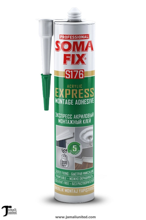 Silicone Sealant Montage Kit White Somafix S176