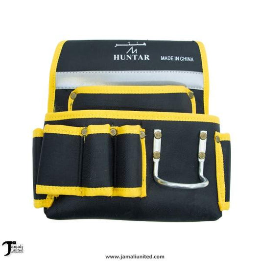 Tool Bag Y032 With Hammer Hook Black Huntar